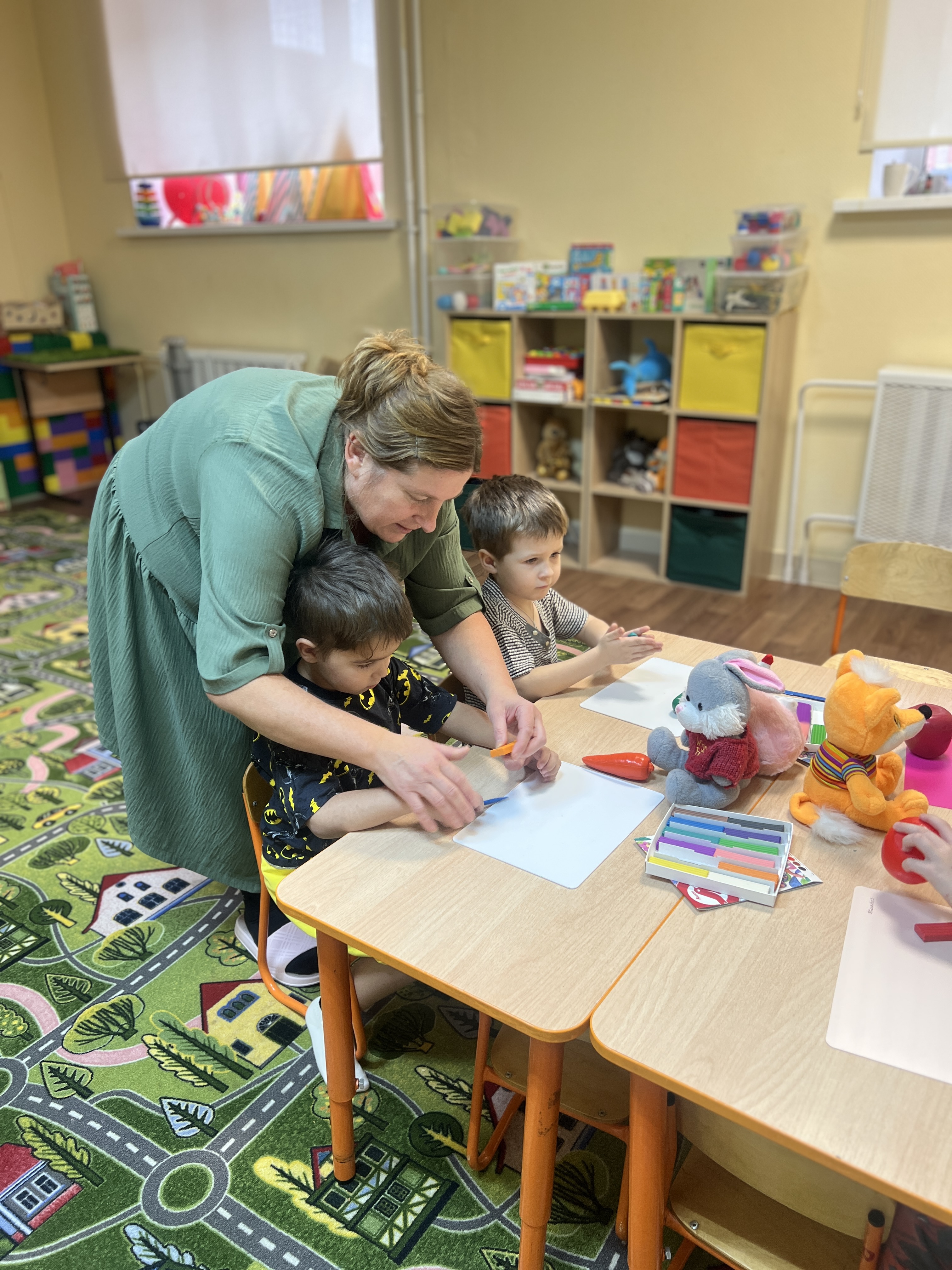 Детский сад Маленький город - Физкультурные занятия